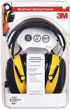 3M Yellow, Black 9054100000V Circumaural Headphone