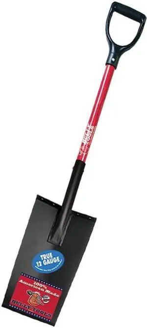 BULLY Tools 82500 Edging and Planting Spade 13 in L x 7-1/2 in W Blade Fiberglass Handle