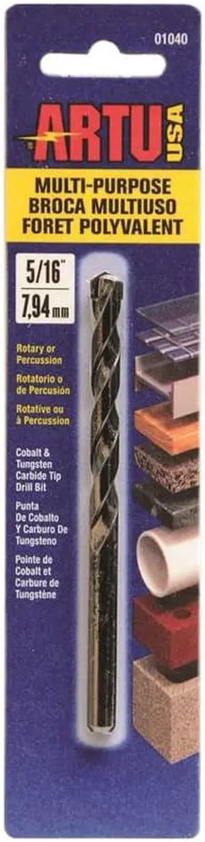 ARTU 5/16 In. Cobalt General Purpose Drill Bit 01040