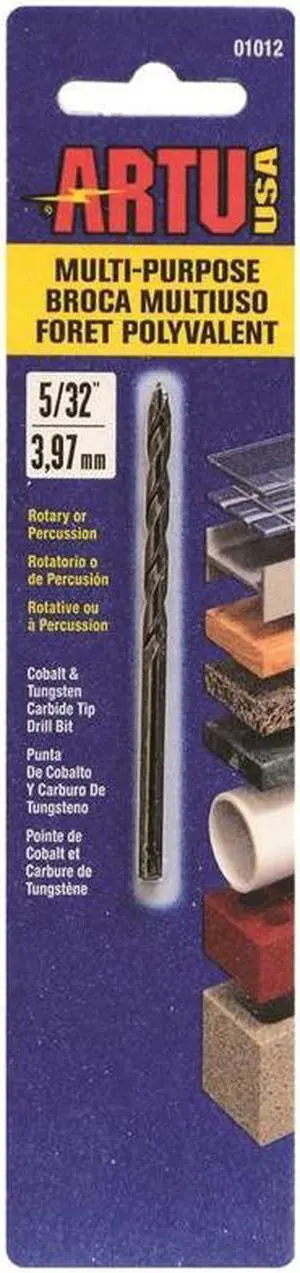 ARTU 5/32 In. Cobalt General Purpose Drill Bit 01012