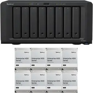Synology DS1823xs+ 8-Bay NAS 8GB RAM 32TB (8 x 4TB) of Synology Enterprise Drives Fully Assembled and Tested By CustomTechSales