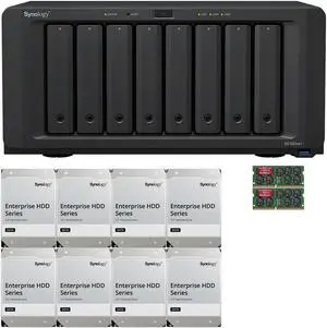 Synology DS1823xs+ 8-Bay NAS 32GB RAM 64TB (8 x 8TB) of Synology Enterprise Drives Fully Assembled and Tested By CustomTechSales