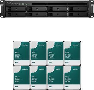 Synology RS1221+ RackStation with 4GB RAM and 32TB (8 x 4TB) of Synology Plus NAS Drives Fully Assembled and Tested By CustomTechSales