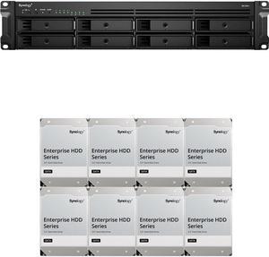 Synology RS1221+ RackStation with 4GB RAM and 32TB (8 x 4TB) of Synology Enterprise Drives Fully Assembled and Tested By CustomTechSales