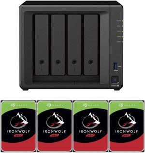 Synology DS923+ Dual-Core 4-Bay NAS, 4GB RAM, 48TB (4 x 12TB) of Seagate Ironwolf NAS Drives Fully Assembled and Tested By CustomTechSales