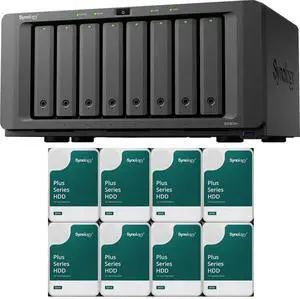 Synology DS1825+ Quad-Core 8-Bay NAS with 8GB RAM and 16TB (8 x 2TB) of Synology Plus Drives Fully Assembled and Tested By CustomTechSales Synology DS1825+ Quad-Core 8-Bay NAS with 8GB RAM and 16TB (8 x 2TB) of Synology Plus Drives Fully Assembled and Tested By CustomTechSales