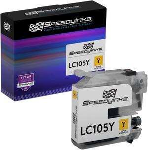 Speedy Inks Compatible Ink Cartridge Replacement for Brother LC105Y Super High Yield (Single Yellow) Compatible with the following Brother Printer Model MFC-J4510DW