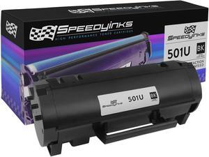 Speedy Inks Compatible Toner Cartridge Replacement for Lexmark 501U 50F1U00 Ultra High Yield (Black Single) Compatible w MS310d MS310dn MS315dn MS410d MS415dn MS610dn MS610dte MS610dtn and more