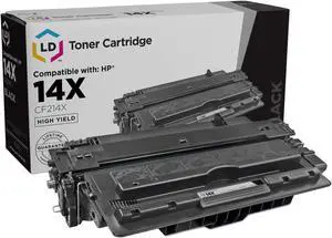 LD Products Toner Cartridge Replacement for HP 14X CF214X High Yield Black for use in LaserJet Enterprise 700: M712dn, M712n, M712xh, M725z+, MFP M725dn, MFP M725f, MFP M725z