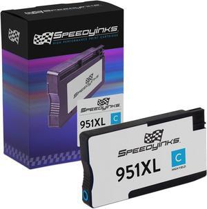 SPEEDYINKS Compatible Ink Cartridge Replacement for HP 951XL CN046AN High Yield (Cyan) For use in and works with HP OfficeJet Pro 251dw, 276dw, 8100, 8600 Series HP-951 / HP-951XL / HP951 / HP 951