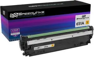 Speedy Inks Remanufactured Toner Cartridge Replacement for HP 651A /CE342A (Yellow) Compatible with 700 Color MFP M775dn 700 Color MFP M775f, 700 Color MFP M775z, 700 Color MFP M775z Plus