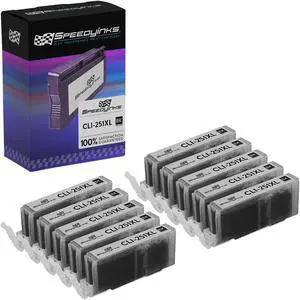Speedy Inks - Compatible Canon 6448B001 CLI251XL CLI-251XL HY Blk Cartridge