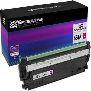 Speedy Inks Remanufactured Toner Cartridge Replacement for HP 651A / CE343A (Magenta) Compatible with 700 Color MFP M775dn 700 Color MFP M775f, 700 Color MFP M775z, 700 Color MFP M775z Plus Speedy Inks Remanufactured Toner Cartridge Replacement for HP 651A / CE343A (Magenta) Compatible with 700 Color MFP M775dn 700 Color MFP M775f, 700 Color MFP M775z, 700 Color MFP M775z Plus