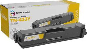 LD Products Compatible Toner Cartridge Replacement for Brother TN433Y High Yield (Yellow)