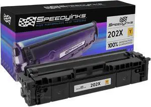 SPEEDYINKS Toner Cartridge Replacement for HP 202X High Yield (Yellow) compatible with HP Color LaserJet M254dw, M281cdw, M281dw, M281fdw