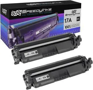 Speedy Inks Compatible Toner Cartridge Replacement for HP 17A CF217A (Black, 2-Pack)