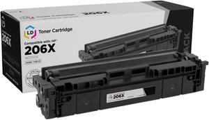 LD Products Compatible Toner Cartridge Replacement for HP 206X W2110X High Yield (Black)