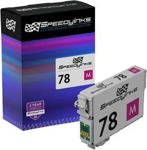 Speedy Inks Remanufactured Ink Cartridge Replacement for Epson 78 (Single Magenta) Compatible with the following Epson Printer Model Stylus Photo RX580