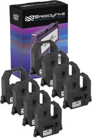 Speedy Inks - 8PK Compatible Amano Black Printer Ribbon CE-315151
