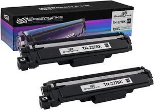 SPEEDYINKS Compatible Replacements for Brother TN227 Toner Cartridge TN-227 TN227BK TN-227BK High Yield (Black, 2-Pack) for use in HL 3070CW HL-L3210CW HL-L3230CDW HL-L3270CDW HL-L3290C printers