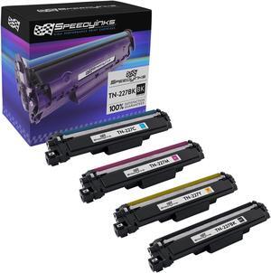 SPEEDYINKS Compatible Replacements for Brother TN227 Toner Cartridge TN-227 TN227 High Yield (Black, Cyan, Magenta, Yellow, 4-Pack) for HL 3070CW HL-L3210CW HL-L3230CDW HL-L3270CDW HL-L3290C