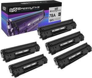 SPEEDYINKS Compatible Toner Cartridge Replacements for HP 78A CE278A (Black, 5-Pack) For in use: HP-78A HP78A LaserJet Pro / Laserjet M1536dnf, M1537dnf, M1538dnf, M1539dnf, P1566, P1606dn