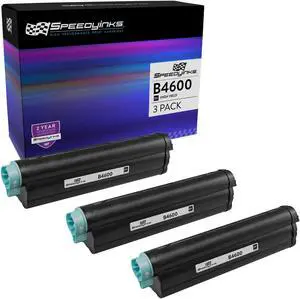 Speedy Inks Compatible Toner Cartridge Replacement for Okidata 43502001 Type 9 High Yield (Black, 3-Pack) Compatible with the following Okidata Printer Model B4600