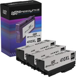 Speedy Inks Remanufactured Ink Cartridge Replacement for Epson 410XL High-Yield (Black, 3-Pack)