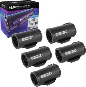 Speedy Inks Compatible Toner Cartridge Replacement for Dell 593BBML F9G3N (Black, 5-Multipack) Compatible with Dell Laser Printer Models H815dw, S2810dn, S2815dn