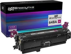 SPEEDYINKS Remanufactured Toner Cartridge Replacement (Single Pack, Magenta) for HP 648A CE263A works with Printers Color Laserjet: CP4025 CP4525 CP4025n CP4525dn CM4540fskm CM4540f CM4639