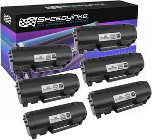 Speedy Inks - 6pk Dell Compatible B2360 331-9805 Black High Yield Laser Toner
