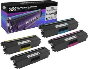 SPEEDYINKS Compatible Toner Cartridge Replacements for Brother TN-436 TN436 TN433 TN431 Super High Yield (1 Black, 1 Cyan, 1 Magenta, 1 Yellow, 4-Pack) HL-L8360CDW, HL-L8360CDWT, HL-L9310CDW