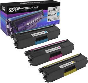 SPEEDYINKS Compatible Toner Cartridge Replacements for Brother TN-436 TN436 TN433 TN431 Super High Yield (Cyan, Magenta, Yellow, 3-Pack) HL-L8360CDW, HL-L8360CDWT, HL-L9310CDW, & HL-L9310CDWTT