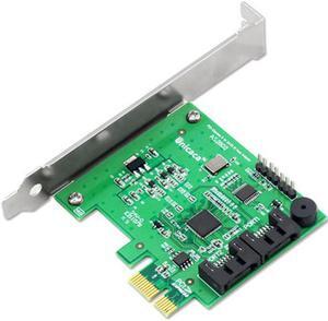PCI Express to SATA 6Gbps PCI-E Controller Card PCI Express to Internal SATA 6Gb Multiplier 2 Port SATA