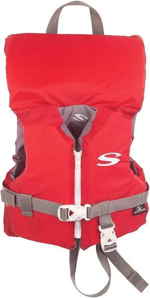 STEARNS CLASSIC INFANT LIFE JACKET RED UP TO 30 LBS 3000004468