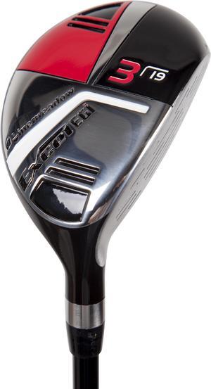 Pinemeadow Excel EGI 3 Hybrid (Men's, Left  Hand, Graphite, Regular)