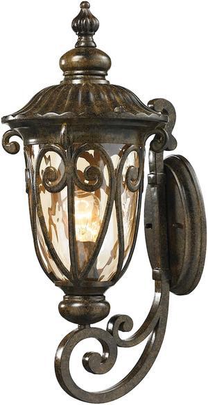 Elk Lighting Logansport Collection 1 Light Outdoor Sconce - 45071-1