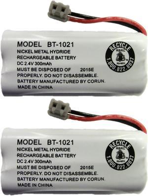NEW! Genuine Uniden BT-1021 BBTG0798001 Cordless Handset Rechargeable Battery (2-Pack)