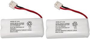 Uniden BT-1018 BBTG0743101 Rechargeable Cordless Handset Phone Battery (2-Pack)