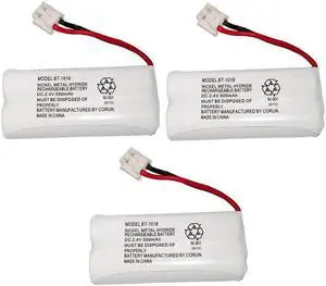 Uniden BT-1018 BBTG0743101 Rechargeable Cordless Handset Phone Battery (3-Pack)