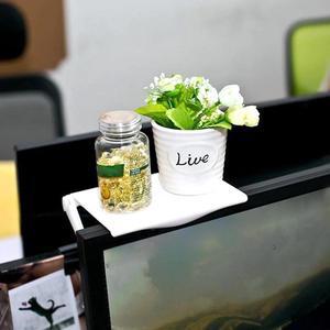 Adjustable Screen Top Shelf Mini Display Rack Shelf Computer Monitor Riser Multi function Desktop Stand Storage Organize Tools