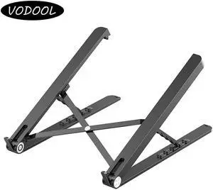 VODOOL 5 Gears Adjustable Laptop Stand Portable Engineering Plastic Folding Desktop Holder Tablet Bracket for Laptop Notebook SfpTaOX
