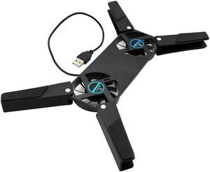 2 Fans Cooler Notebook Cooler Stand Fan laptop cooler Rotatable USB Fan cooling pad for Computer Laptop Dual Cooling Fan