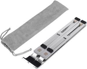 Aluminum Alloy Adjustable Laptop Stand Folding Portable for Notebook MacBook Computer Bracket Lifting Cooling Holder Non slip