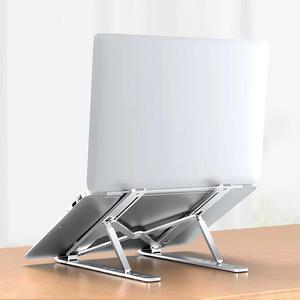 Portable Laptop Stand Adjustable Notebook Stand For Macbook Pro Aluminium Foldable Laptop Holder Base Vertical Notebook Support