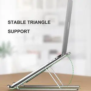 Alloy Portable Laptop Stand Notebook Laptop Accessories for Macbook Pro 13 Foldable Laptop Holder Desk for Mi Notebook Pro Etc
