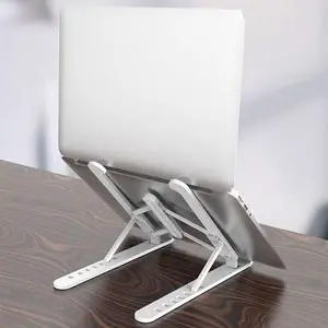 Portable Laptop Stand For Macbook Pro Lapdesk Computer Laptop Holder Cooling Bracket Riser Foldable Support Base Notebook Stand