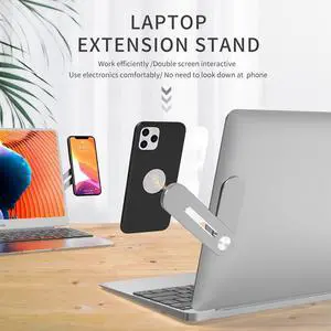 Laptop Extension Holder Stand Screen Support Bracket Side Mount Stand For Phones Adjustable Rack