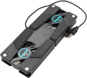 Rotatable USB Fan Cooling Pad 2 Fans Cooler Notebook Cooler Computer USB Fan Stand For PC Laptop PC Computer Peripherals