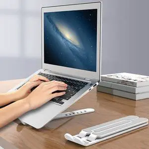 Laptop Holder For MacBook Air Pro Notebook Laptop Stand Bracket Foldable ABS Laptop For PC Notebook 11-17 Inch Laptop Tablet